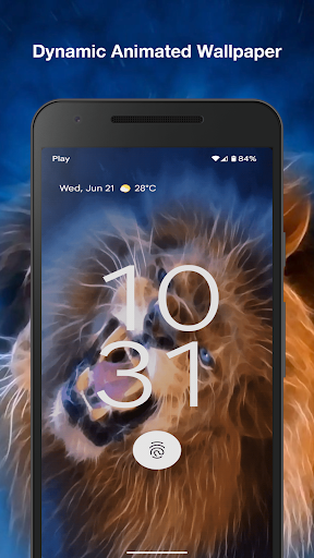 Neon Animals Live Wallpaper Screen 2