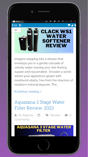 Thehome watertreatment Screen 3