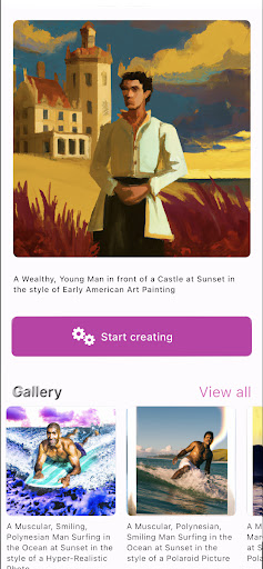 PhotoBots - AI Photo Creator Screen 2