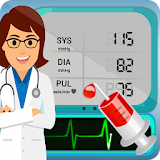 Finger Blood Pressure HR Prank icon
