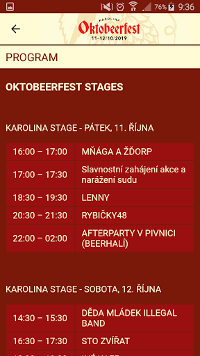 Oktobeerfest Karolina Screen 3
