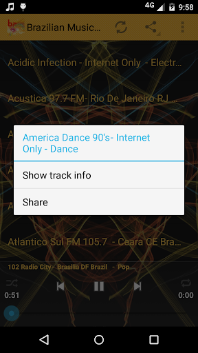 Brazilian Music ONLINE Screen 2