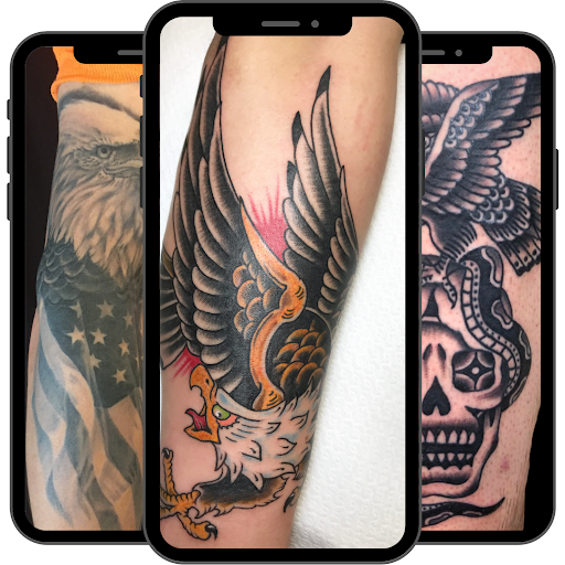Android application Eagle Tattoos screenshort