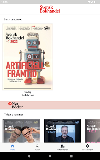 Svensk Bokhandel Screen 3