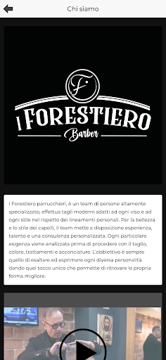 I Forestiero Barber Screen 3