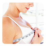 natural breast enlargement guide icon