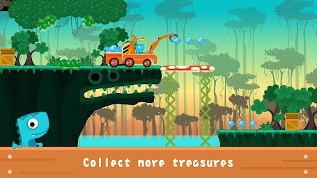 Dino Max The Digger 2  - Rex driving adventure game