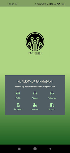 Absensi Mobile Screen 2