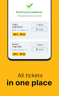 RegioJet Tickets 3.11.0 APK screenshots 4