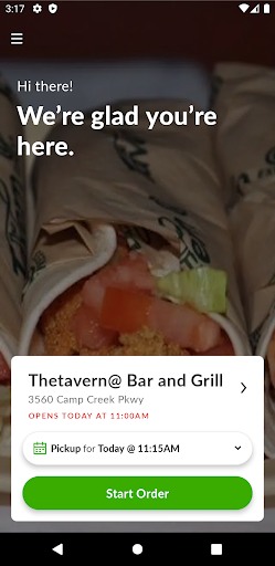 Thetavern@ Bar and Grill Screen 2