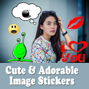 Cute & Adorable Image Stickers to Place On Photo