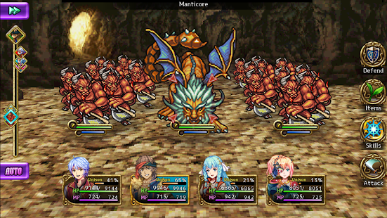 Screenshot ng RPG Liege Dragon