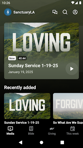 Sanctuary Church LA Screenshot 1 - AppWisp.com