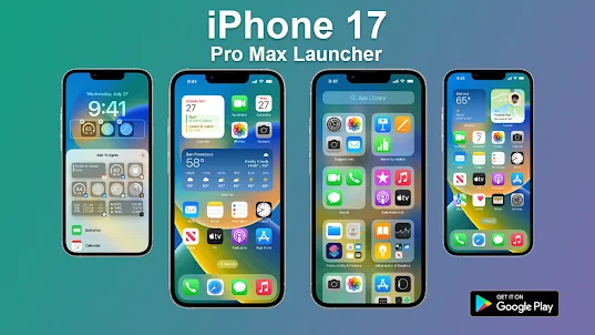 iPhone 17 Pro Max Launcher wal