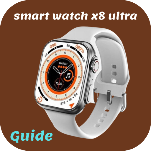 smart watch x8 ultra Guide logo