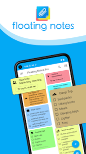Floating Notes MOD APK (PRO Features Unlocked) Download 9