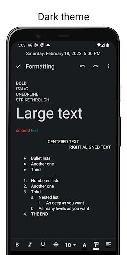 Journal pro - Journal, Diary Screen 3