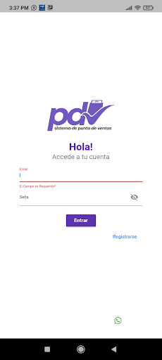 Android application FlexPDV screenshort