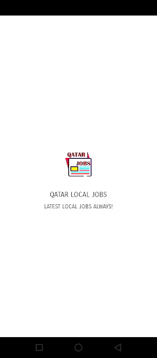 Android application QATAR LOCAL JOBS screenshort