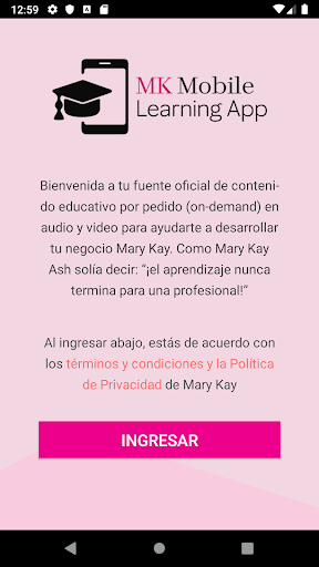 Vista previa de la aplicación