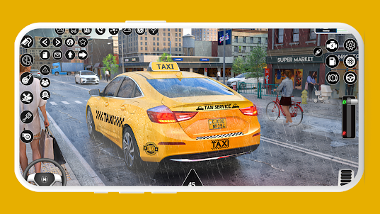 US Taxi Simulator Taxi Games
