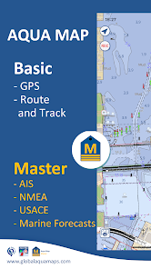 Aqua Map Marine - Boating GPS  screenshots 1