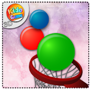Basket and the Colored Balls 3D  Icon