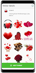 screenshot of WASticker love stickers for WA