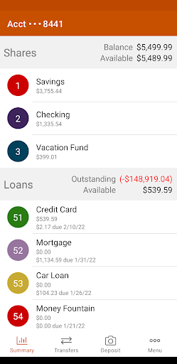 Healthcare Plus FCU Screen 2
