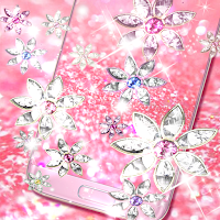 Diamond Glitter Wallpapers glitter pink diamond