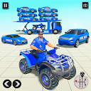 Herunterladen Police ATV Quad Bike Transport Installieren Sie Neueste APK Downloader