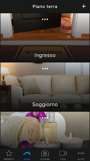 Android application ISAAC Smart Home screenshort