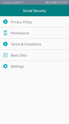 Social Security Screen 3
