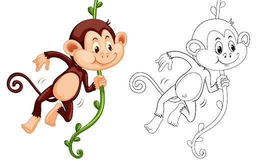 Android application Colour paint and drawing games screenshort