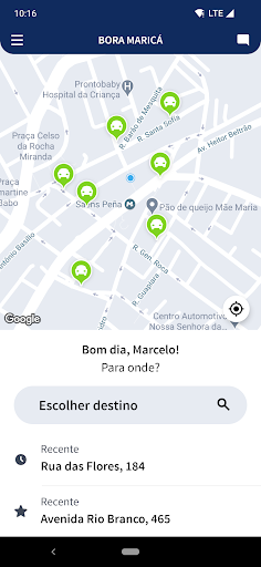 Android application Bora Maricá screenshort