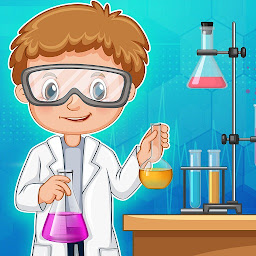 图标图片“科学实验室实验：疯狂的科学家乐趣”