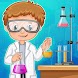 科学実験室の実験：クレイジーな科学者の楽しいトリック