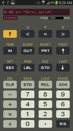 Programmable Calculator Screen 2