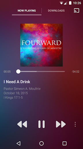 Screenshot of The Brook App