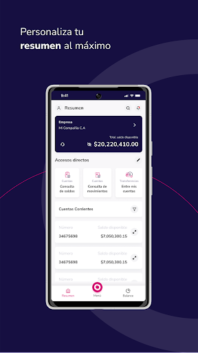 Android application Empresas Banco Guayaquil screenshort