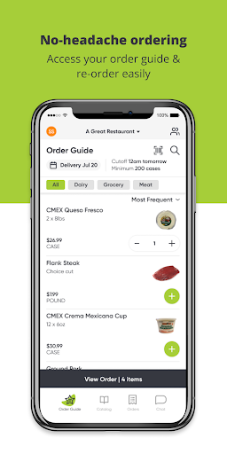 Android application Cremimex screenshort