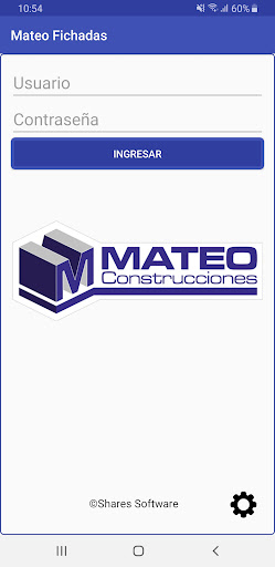 Android application Fichadas - Supervisores screenshort
