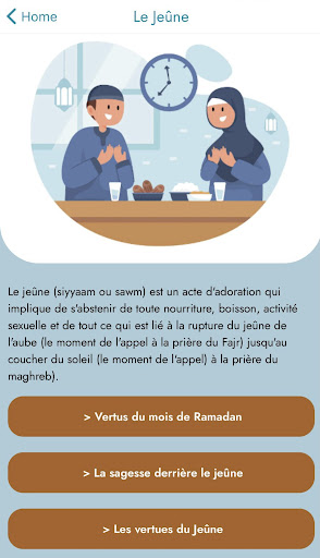Android application IslamPort screenshort