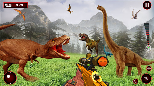 Dinosaurs Hunting Clash Shooting Games 1.0 screenshots 9