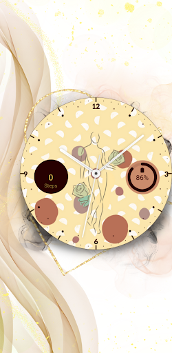 Strong women watch face Screen 3