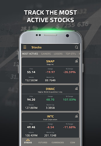 Android application Stock Market: Real-Time Stocks screenshort