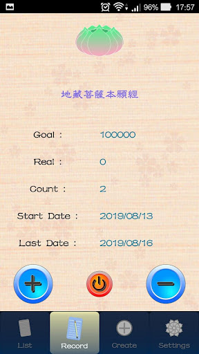 Buddha Counter Screen 2