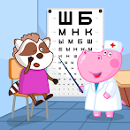 Hippo Eye Doctor: Medical game