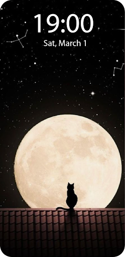 Moon Live Wallpaper Parallax Screen 3