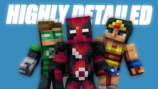 Super Hero Mod Minecraft MCPE Screen 3